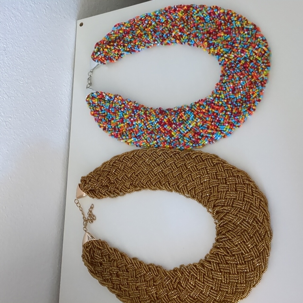 BEAD NECKLACE DUO